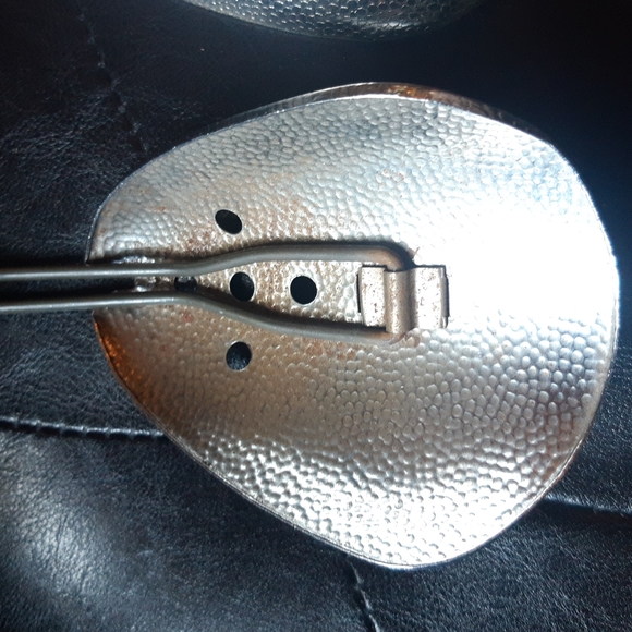 Vintage pair A&J metal Shoe Tree Forms Stretcher Adjustable Made in USA - Picture 6 of 9